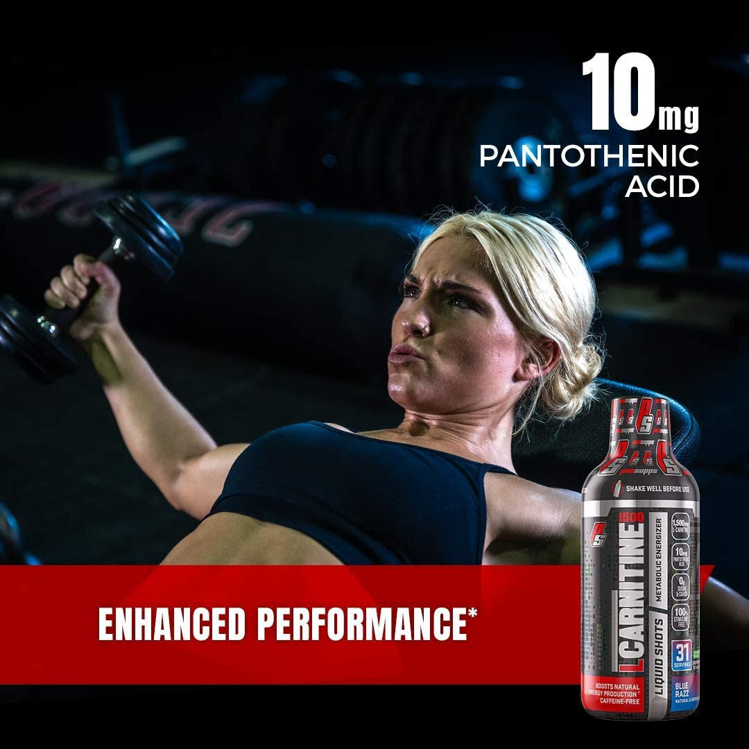Pro Supps L-Carnitine 1500 Product Highlights Enhanced Performance