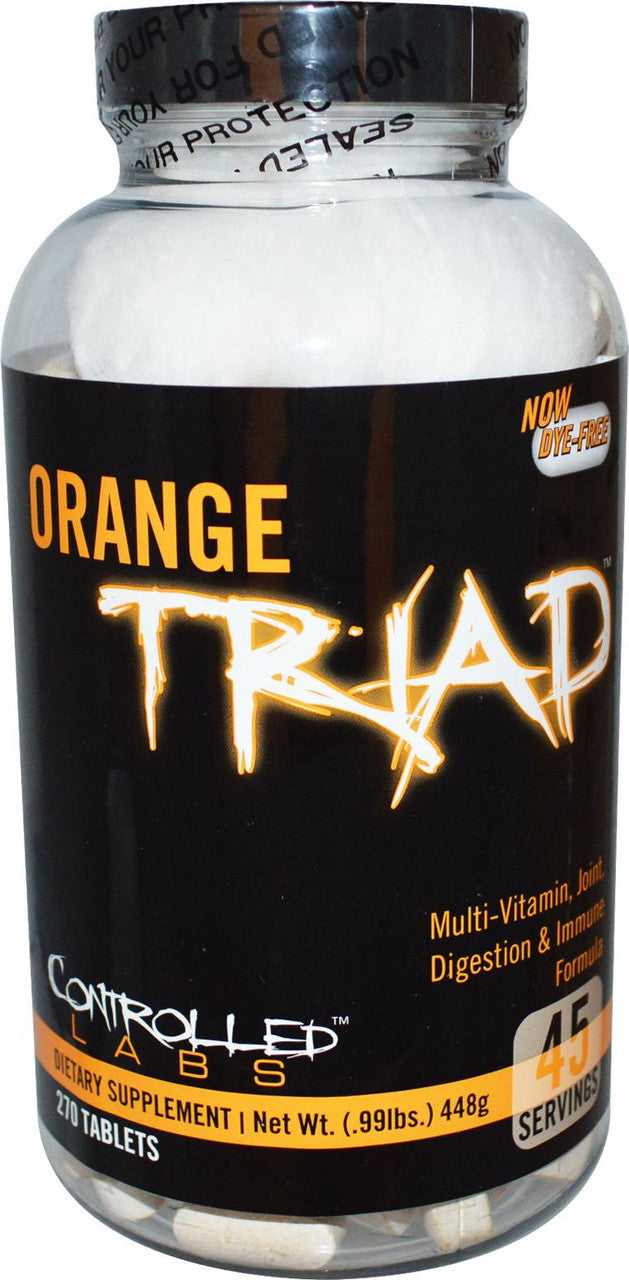Controlled Labs Orange Triad Bottle
