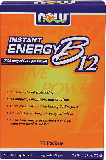 Now Instant Energy B12 - A1 Supplements Store