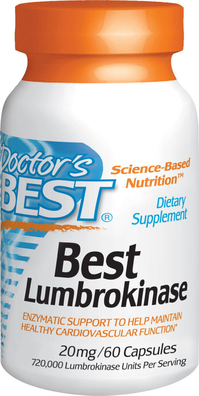 Doctor's Best Best Lumbrokinase Bottle