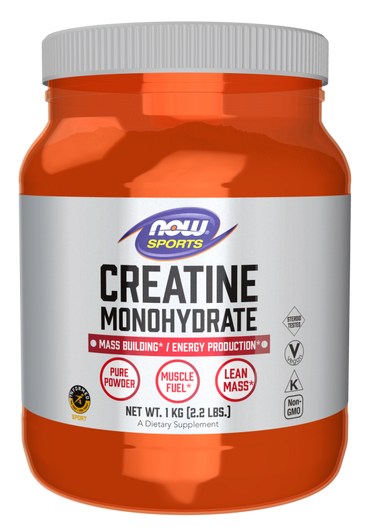 Now Creatine Monohydrate Powder 2.2 Lb Bottle
