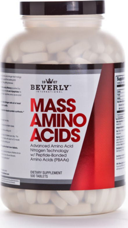 Beverly International Mass Amino Acids Bottle