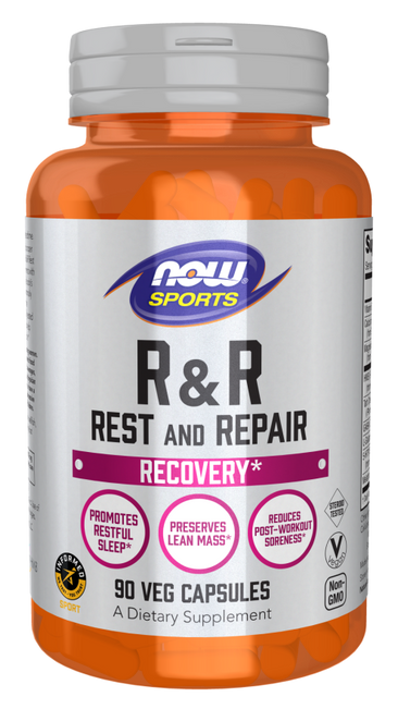 NOW R&R Rest And Repair Main Orange Bottle