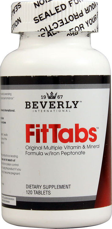 Beverly International FitTabs Bottle