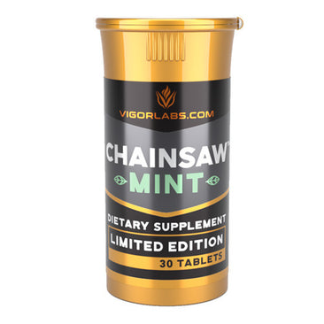 Vigor Labs Chainsaw Mint Bottle