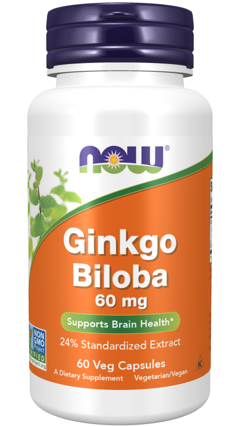 Now Ginkgo Biloba bottle