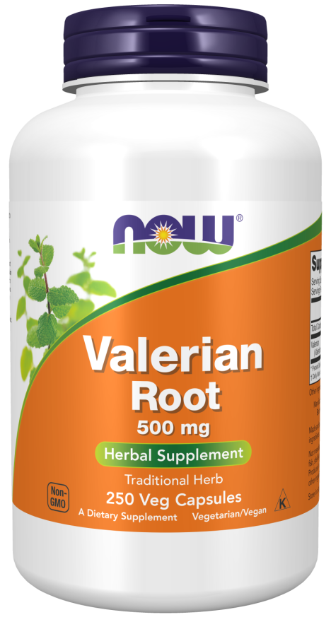 Now Valerian Root bottle