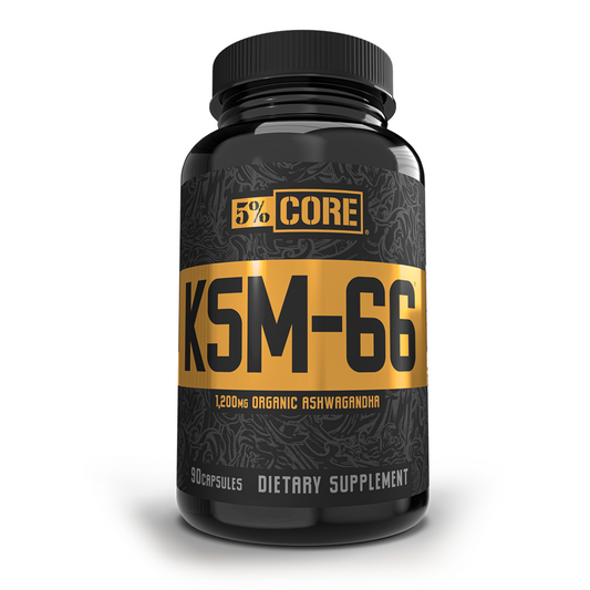 5% Nutrition 5% Core KSM-66 Bottle