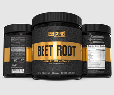 5% Nutrition 5% Core Beet Root Back Of Bottle