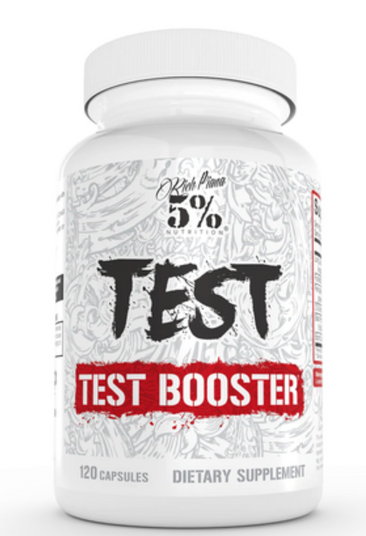 5% Nutrition Test Booster Main Bottle