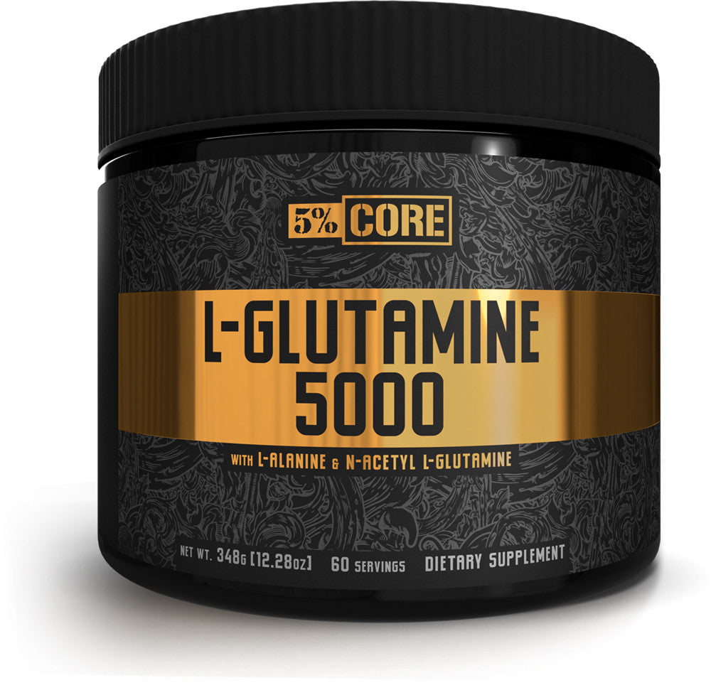 5% Nutrition 5% Core L-Glutamine 5000 bottle