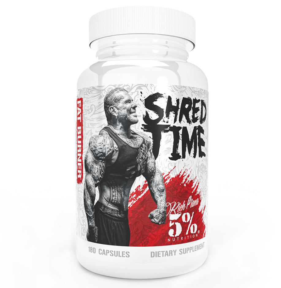 5% Nutrition Shred Time bottle