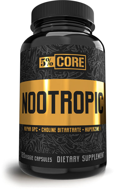 5% Nutrition 5% Core Nootropic bottle