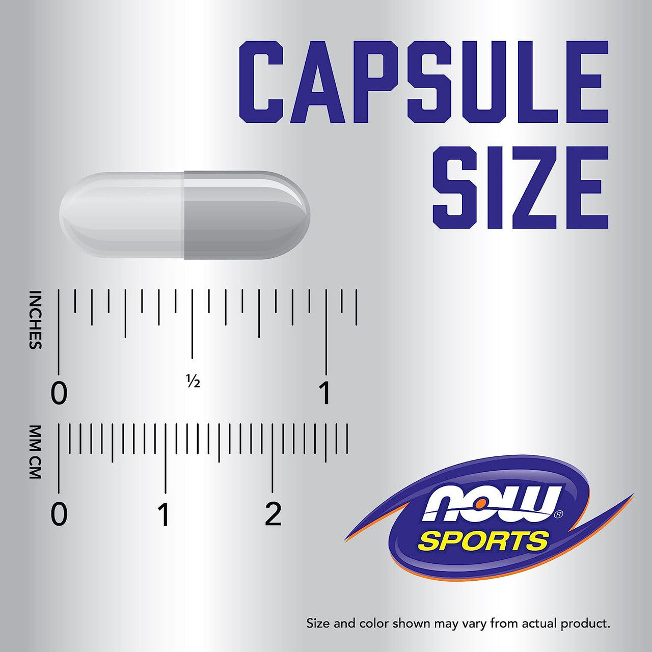 NOW Beet Root Capsule Size