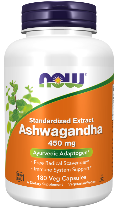 Now Ashwagandha 450mg - A1 Supplements Store
