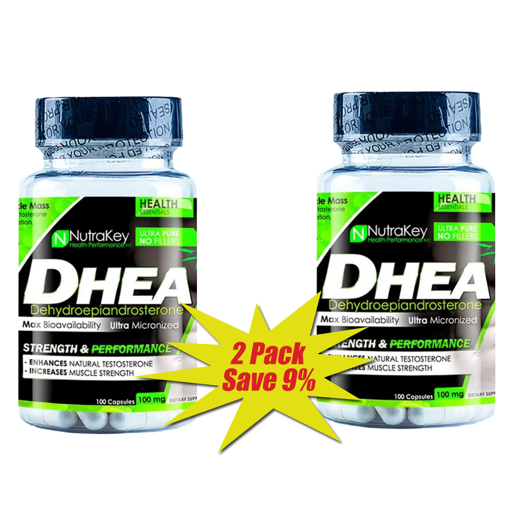 NutraKey DHEA 100 mg - A1 Supplements Store