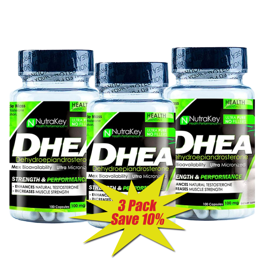 NutraKey DHEA 100 mg - A1 Supplements Store