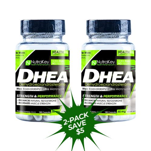 NutraKey DHEA 50mg - A1 Supplements Store