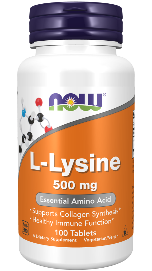 Now L-Lysine 500mg - A1 Supplements Store