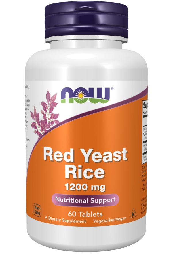 Now Red Yeast Rice 1200mg - A1 Supplements Store