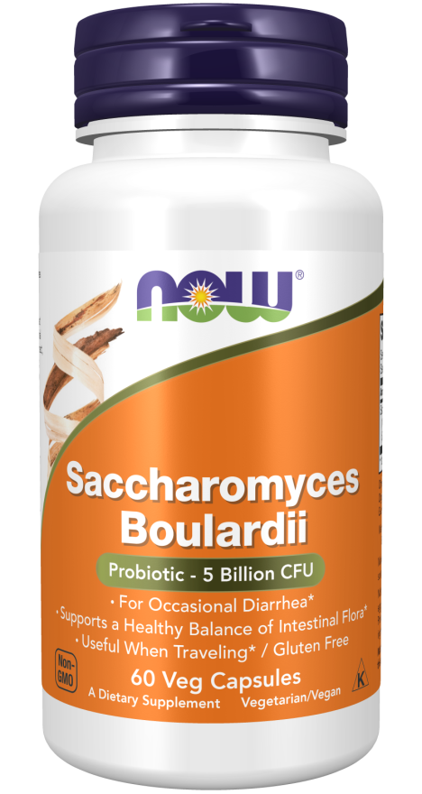 Now Saccharomyces Boulardii - A1 Supplements Store