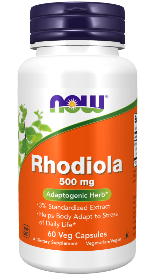 Now Rhodiola 500mg - A1 Supplements Store