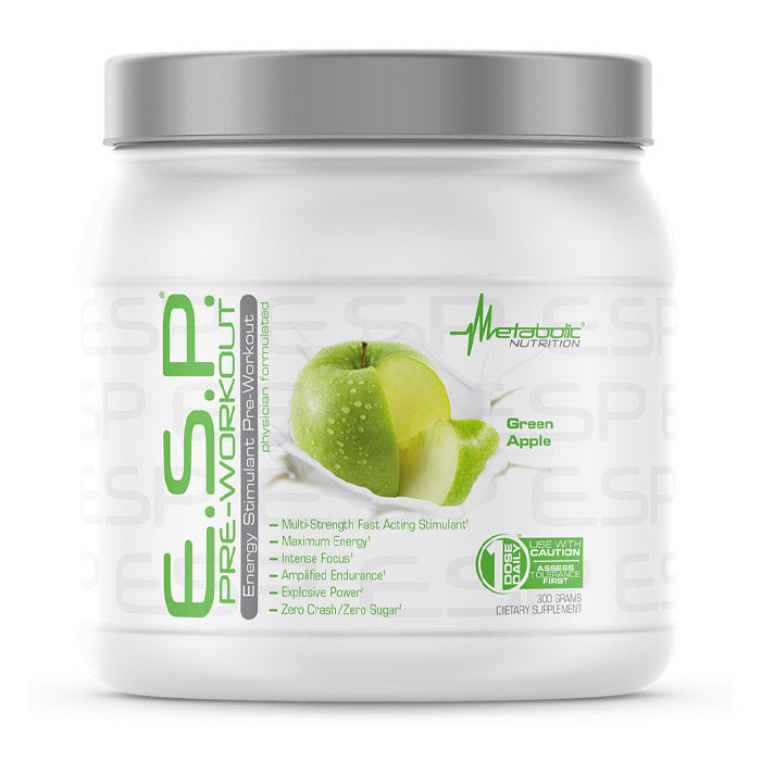 Metabolic Nutrition E.S.P. Pre Workout - Green Apple