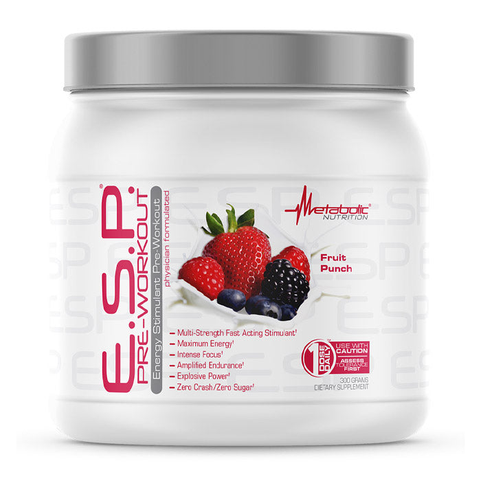 Metabolic Nutrition E.S.P. Pre Workout - A1 Supplements Store