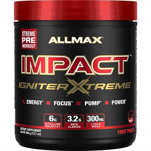 ALLMAX Nutrition IMPACT Igniter Xtreme Bottle