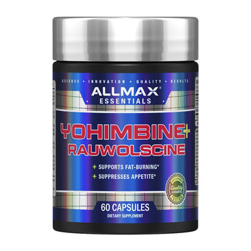 ALLMAX Nutrition Yohimbine + Rauwolscine Bottle