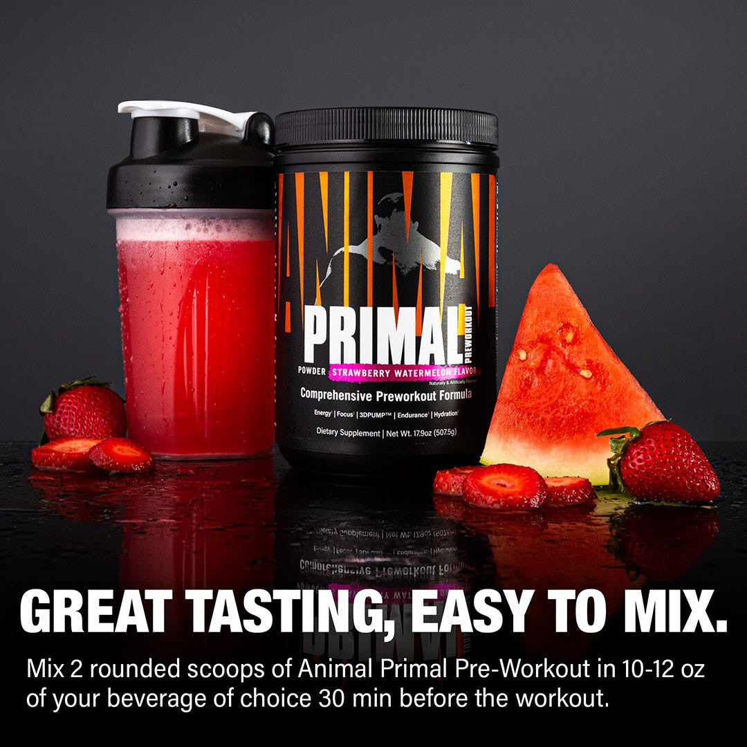 Animal Primal Pre-Workout Directions