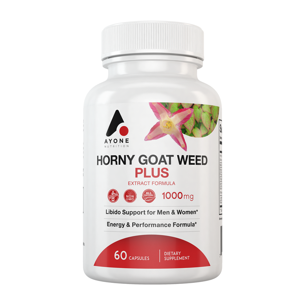 Ayone Nutrition Horny Goat Weed Plus Bottle