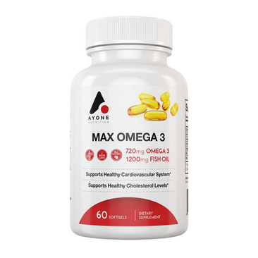 Ayone Nutrition Max Omega 3 Bottle