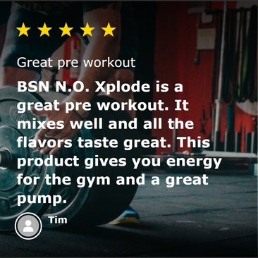 BSN N.O. XPLODE Pre-Workout Igniter Review