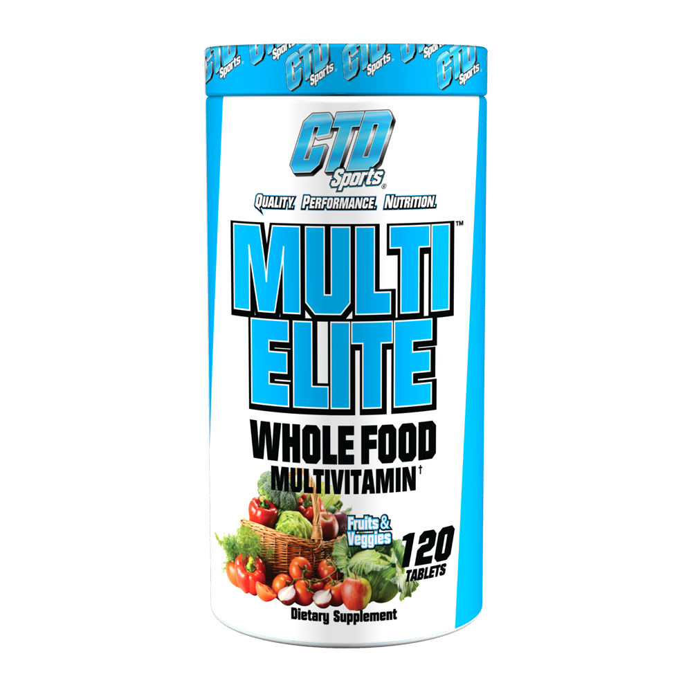 CTD Sports Multi Elite Whole Food Multivitamin Bottle
