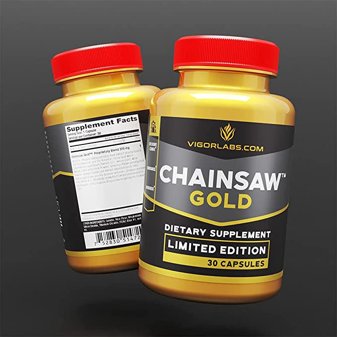 Vigor Labs Chainsaw Gold Limited Edition Bottle2