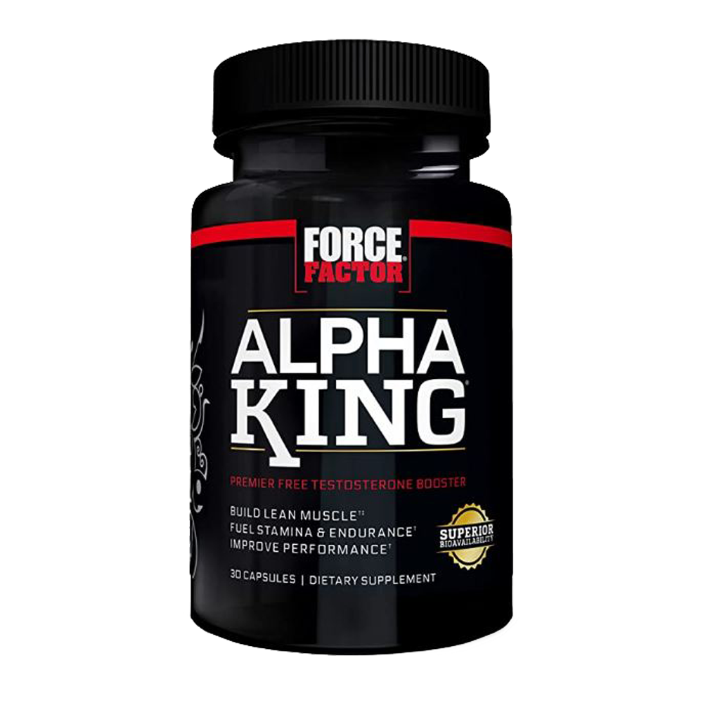 Force Factor Alpha King Bottle