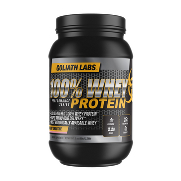 Goliath Labs 100% Whey Protein Bottle