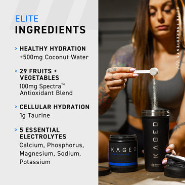 Kaged Muscle Hydra elite ingredients