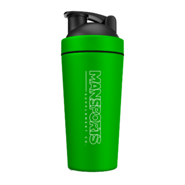 MAN Sports Metal Shaker Cup - A1 Supplements Store