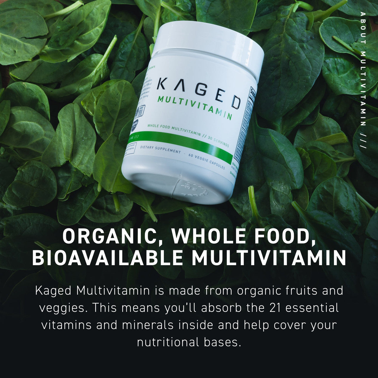 Kaged Muscle Multivitamin Organic