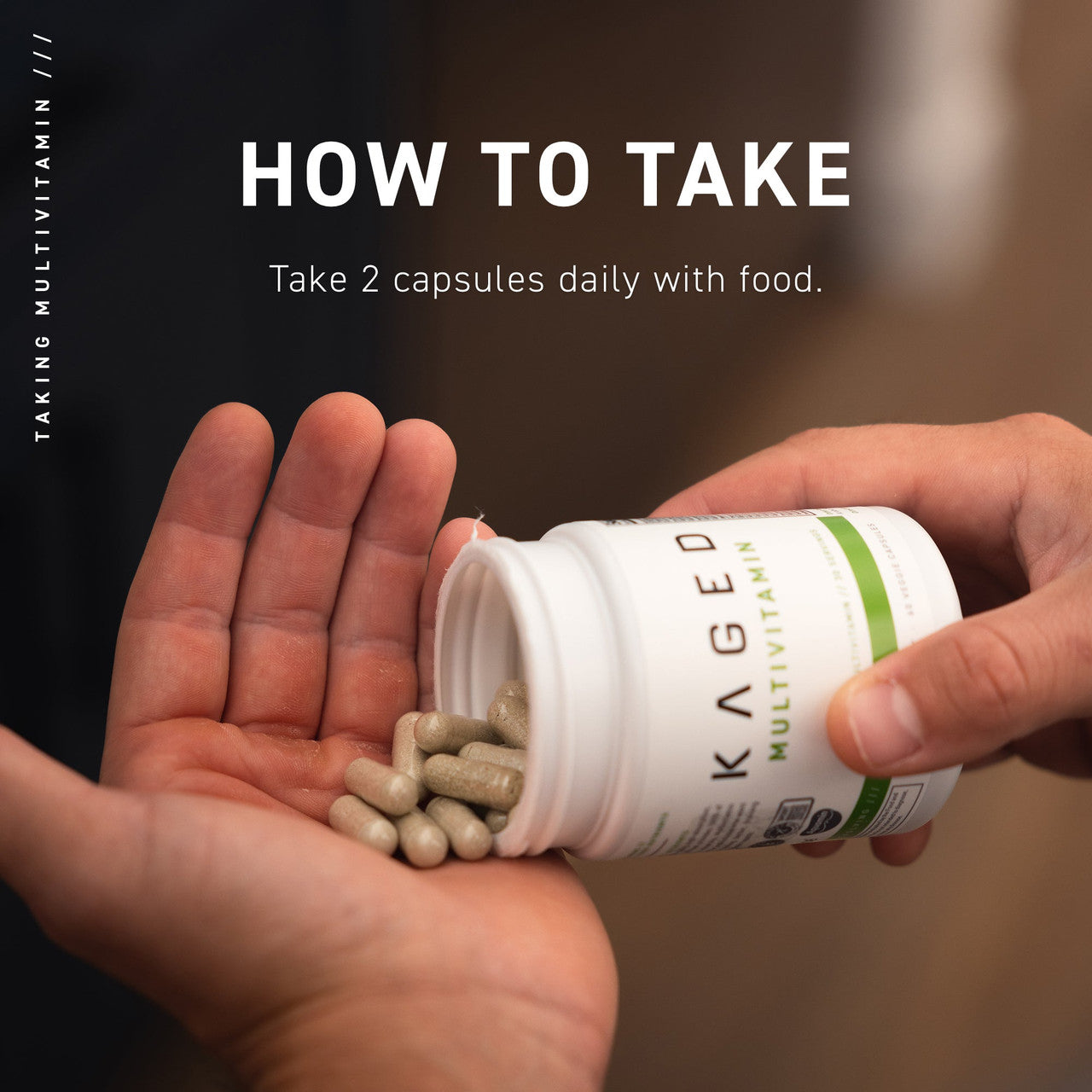 Kaged Muscle Multivitamin how to take
