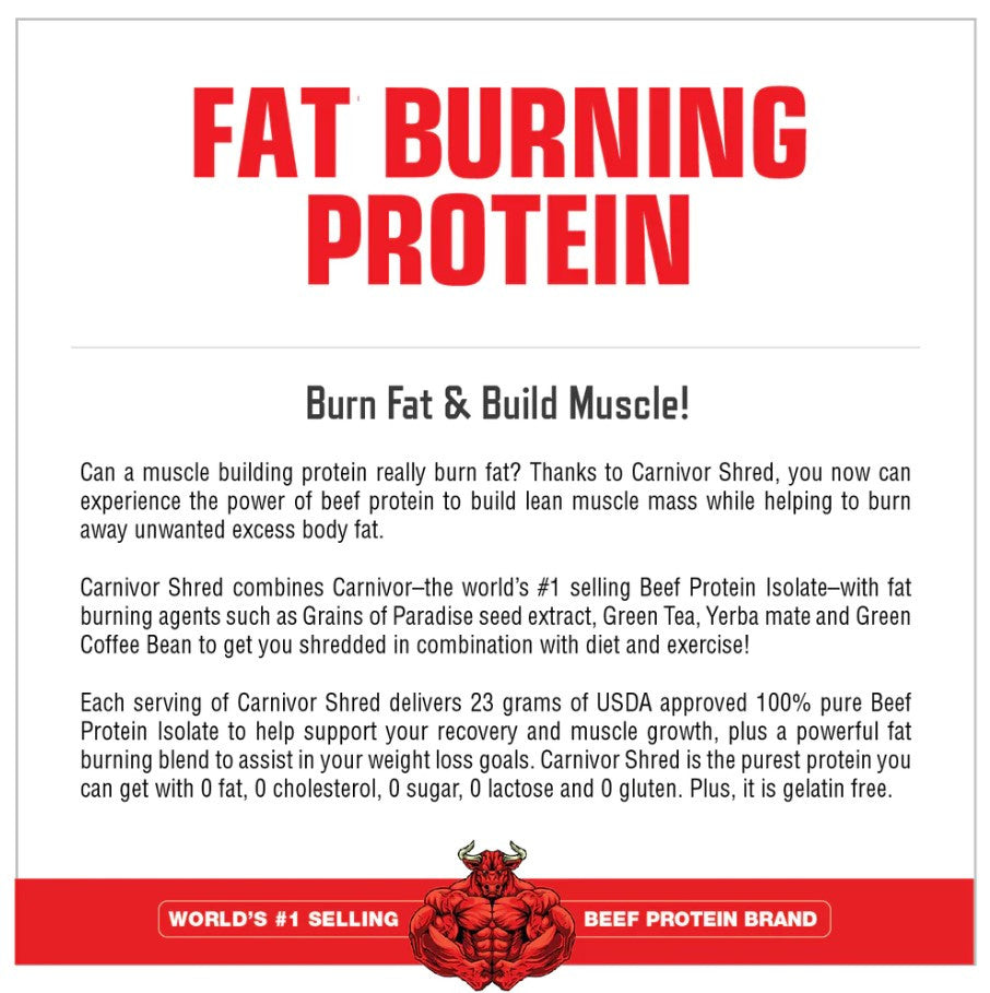 MuscleMeds Carnivor Shred Fat Burning