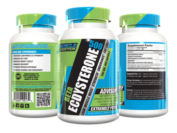Muscle Addiction Beta Ecdysterone 500 Group