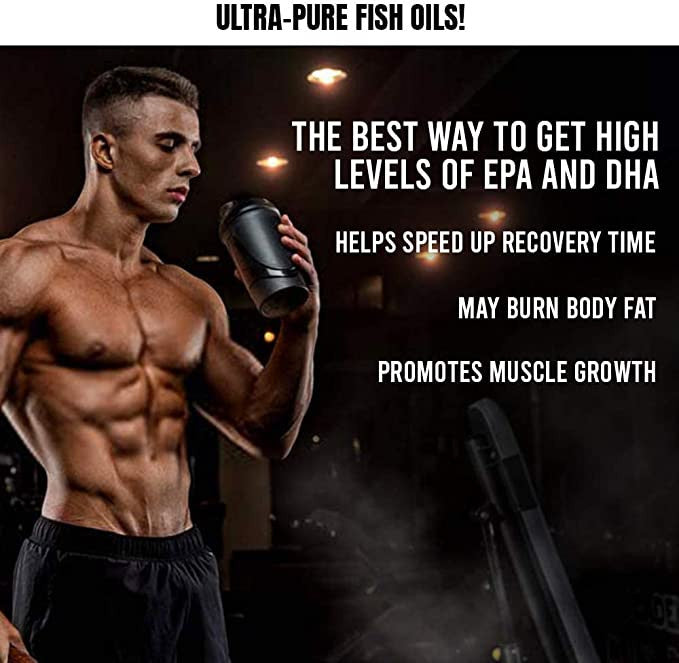 Muscletech Essential Series Platinum 100% Omega Fish Oil Ad