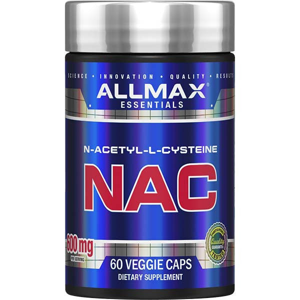 Allmax Nutrition NAC (N-Acetyl-L-Cysteine) Bottle