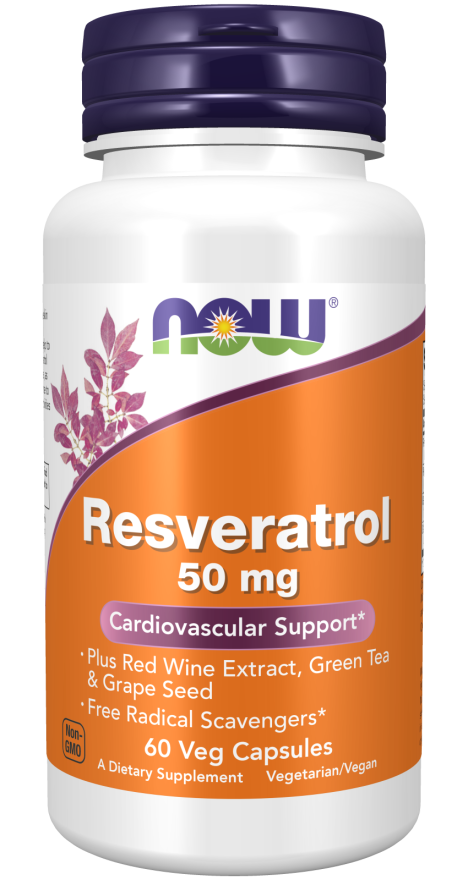 Now Natural Resveratrol bottle