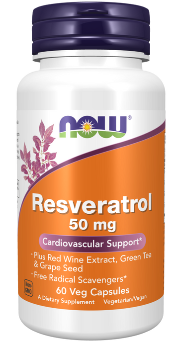 Now Natural Resveratrol bottle