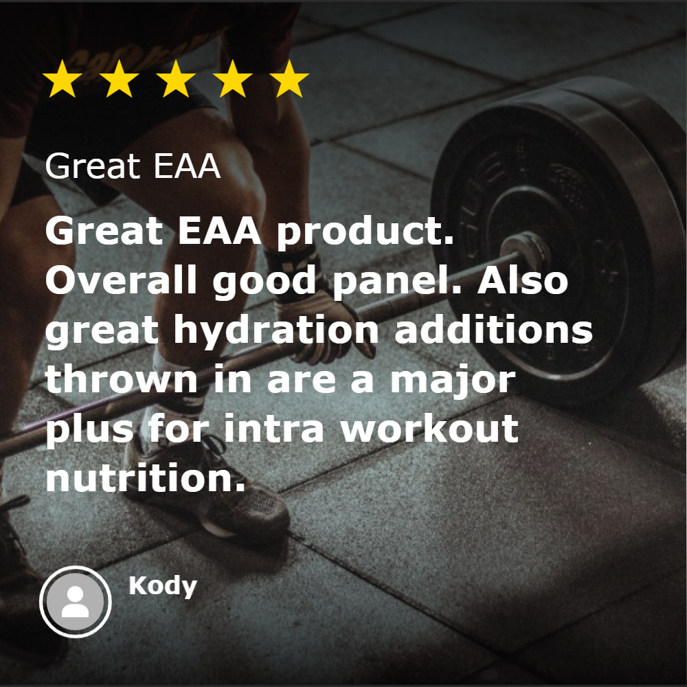 Nutrex Research EAA+ Hydration Review