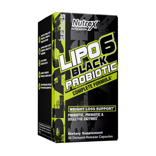 Nutrex Research Lipo-6 Black Probiotic Box